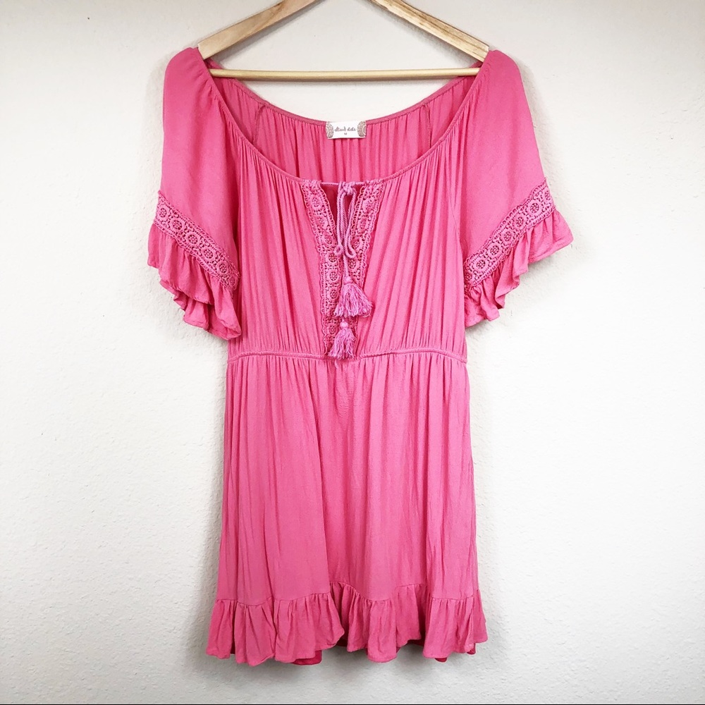 5 for $25! Altar’d State Dress Short Sleeve Pink